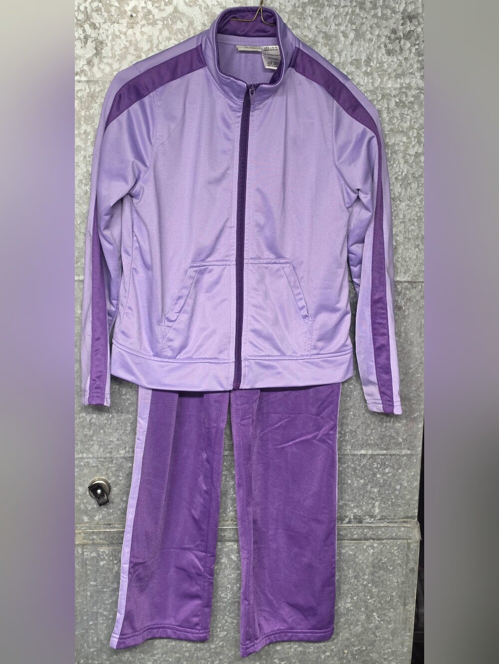 Athletic Works Lilac Track Set Girls Size 10 Large